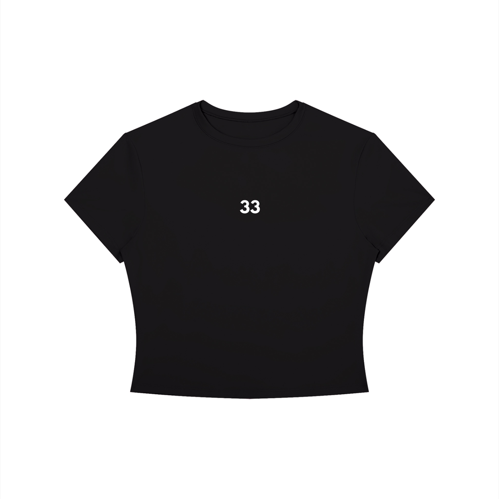 Principle 5 "100% LIFE" Women's Crewneck Crop T-Shirt