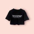 Principle 6 "Time" Women's Crop top