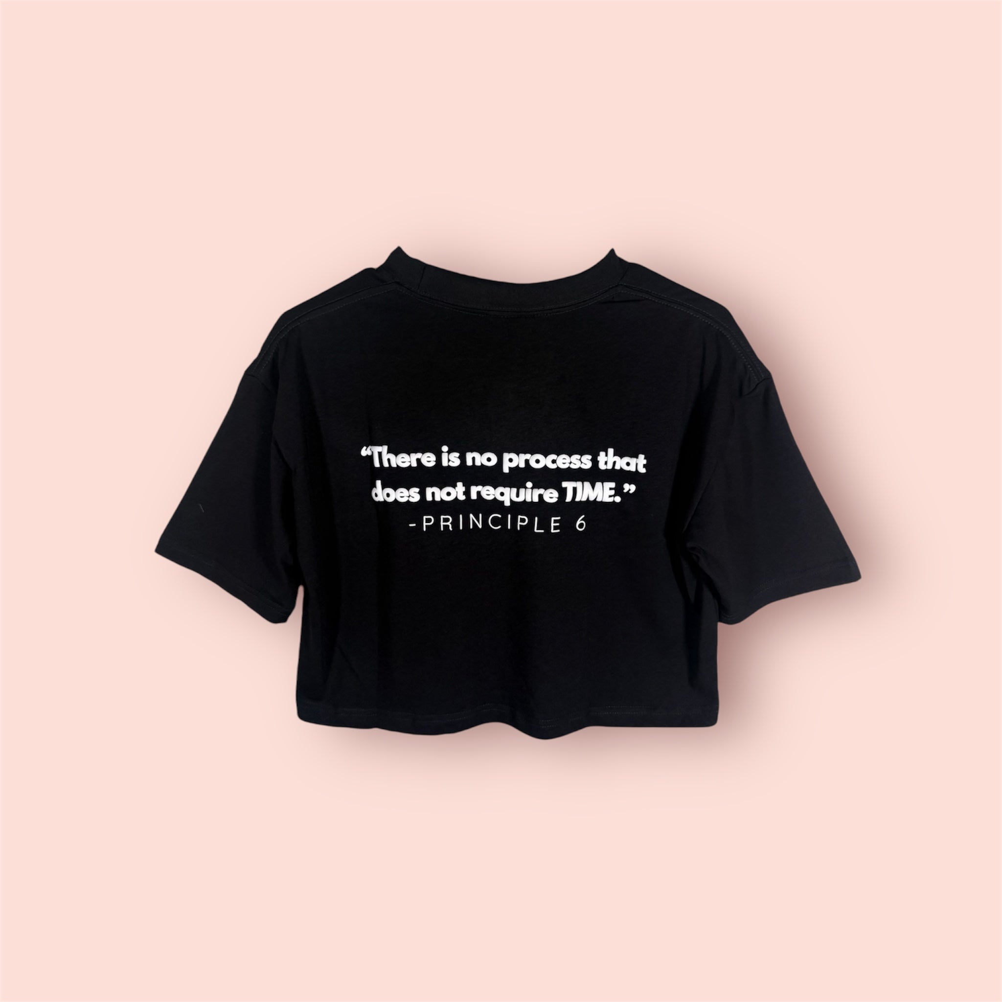 Principle 6 "Time" Women's Crop top