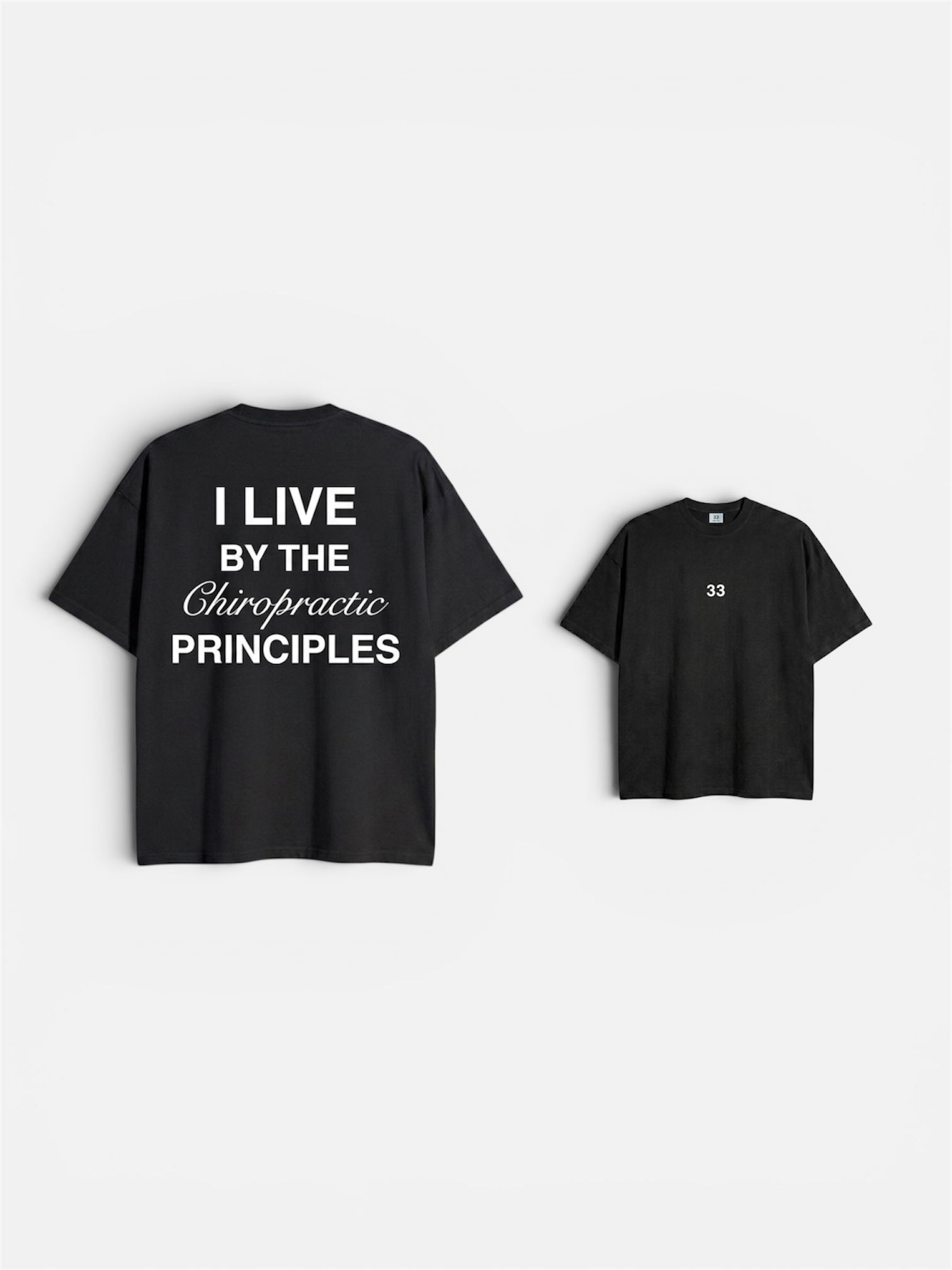 "I live by the Chiropractic Principles"