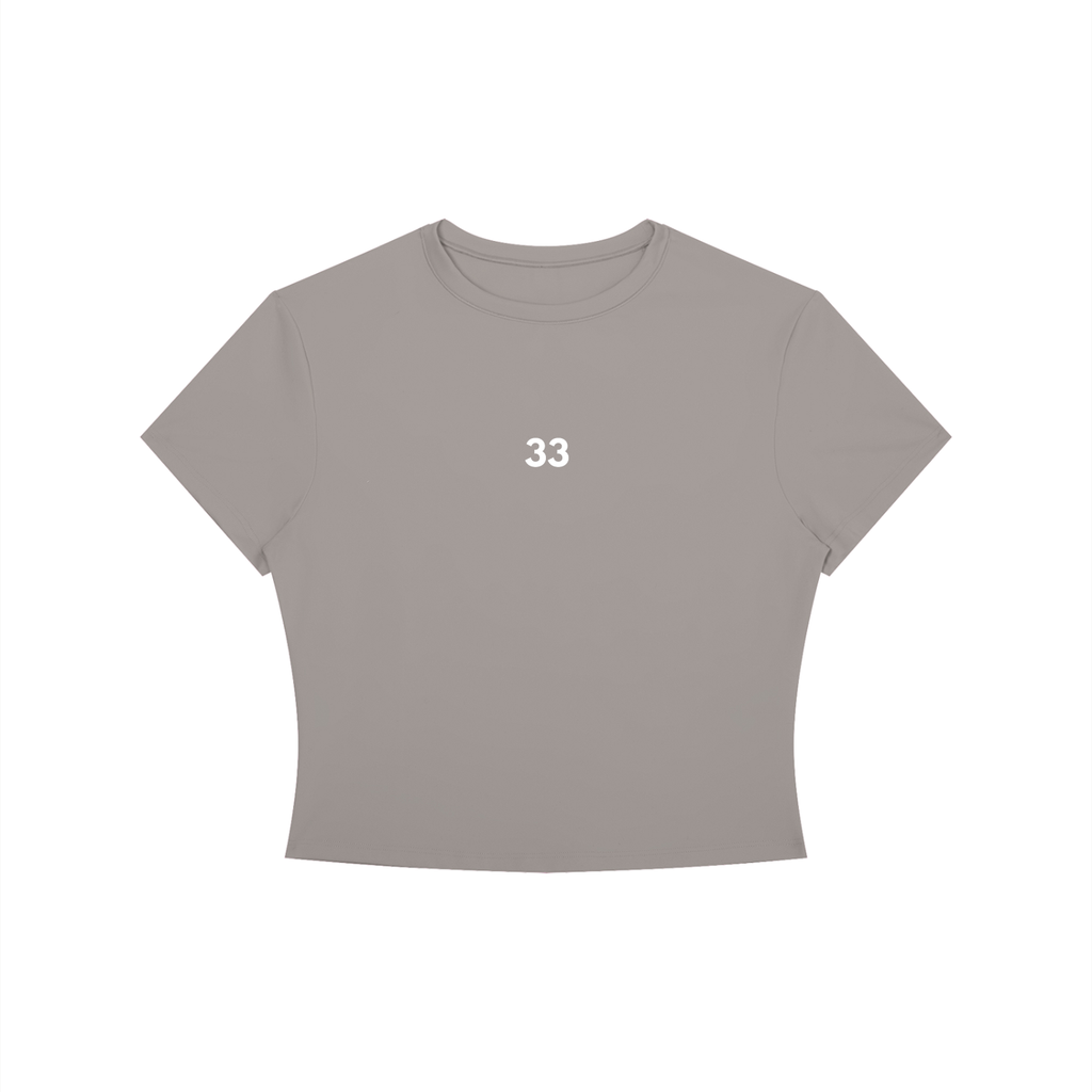 Principle 5 "100% LIFE" Women's Crewneck Crop T-Shirt