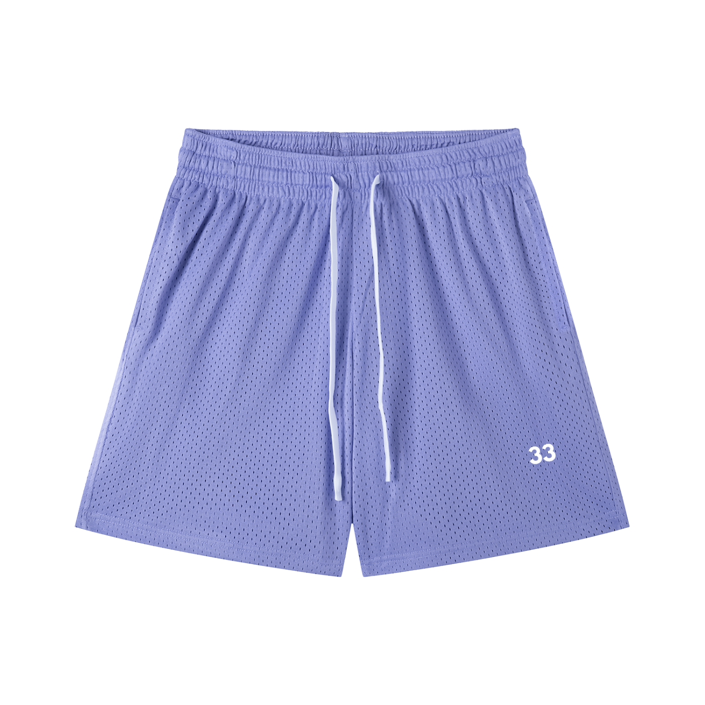 "33" Mesh Drawstring Shorts