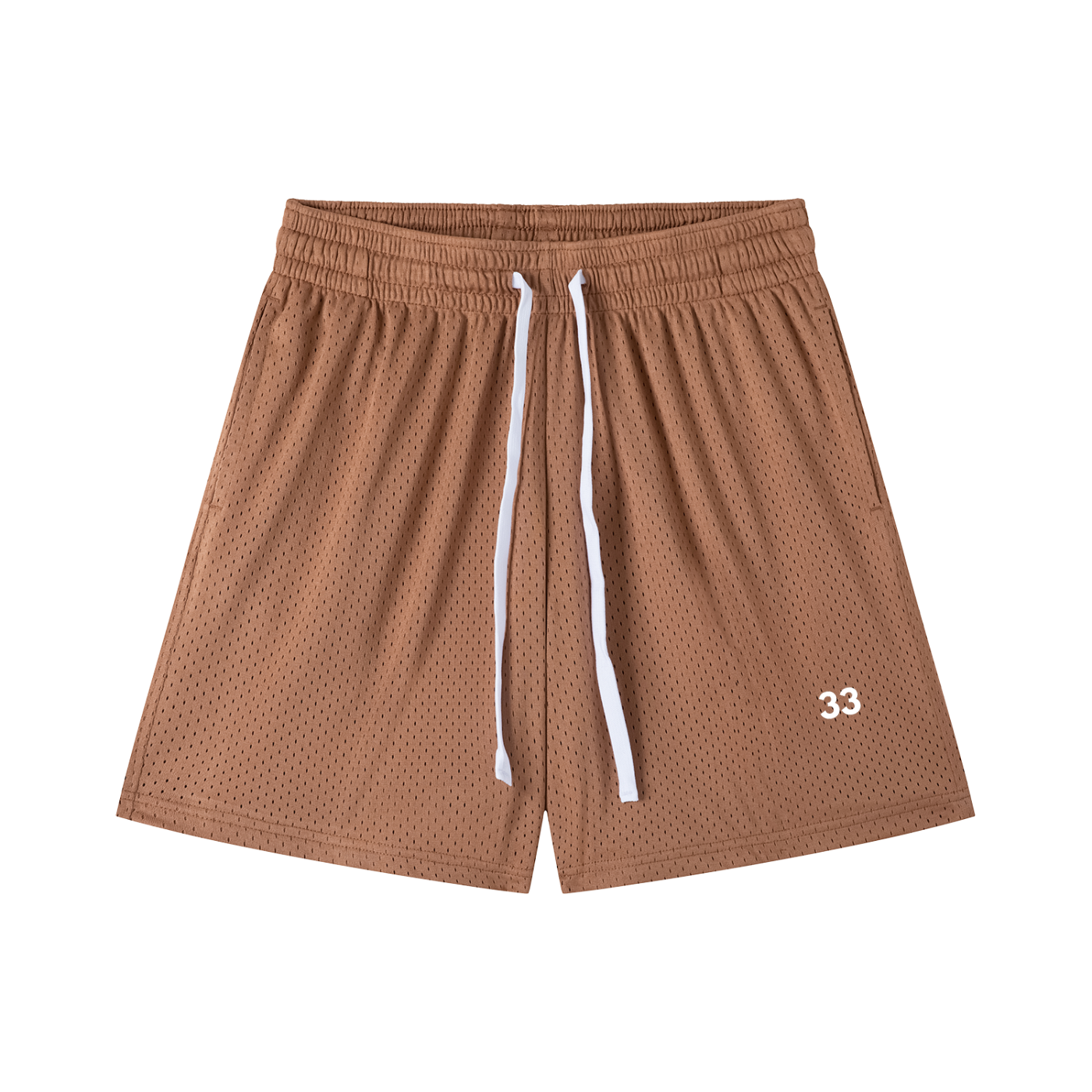 "33" Mesh Drawstring Shorts